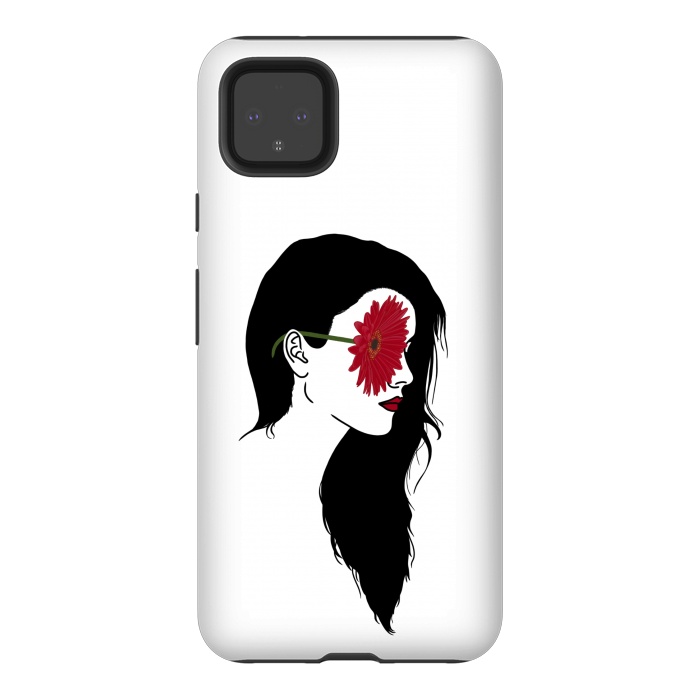 Pixel 4XL StrongFit Aesthetic girl by Jms