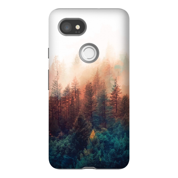 Pixel 2XL StrongFit Forest View by Creativeaxle