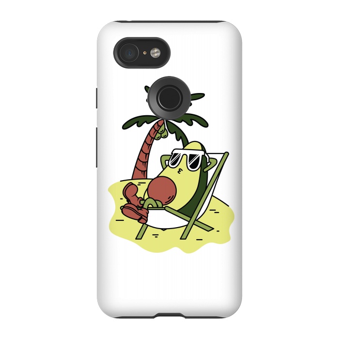 Pixel 3 StrongFit Avocado Relax by Afif Quilimo