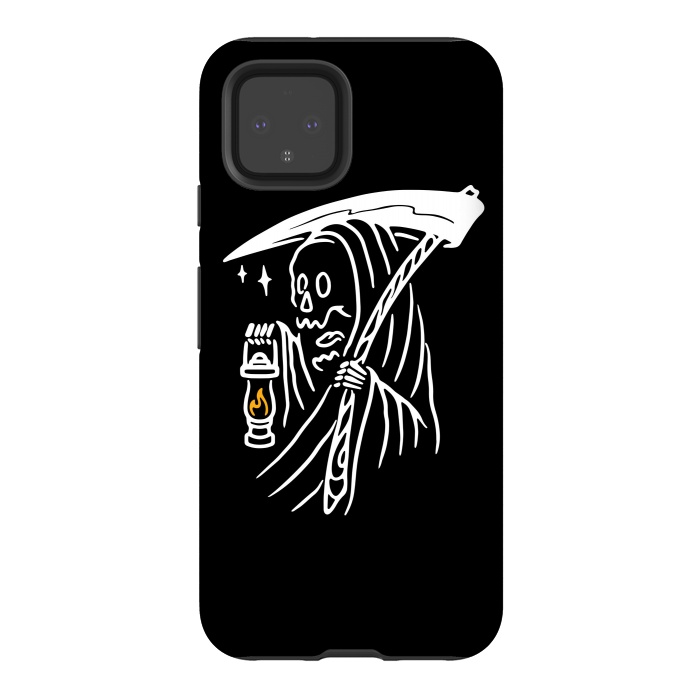 Pixel 4 StrongFit Grim Reaper and Lighting by Afif Quilimo