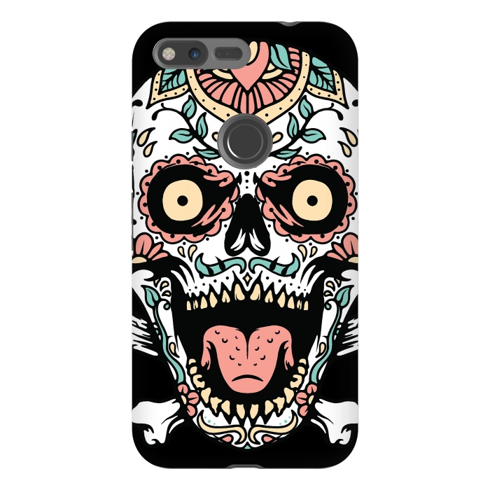 Pixel XL StrongFit Mexican Skull 1 by Afif Quilimo