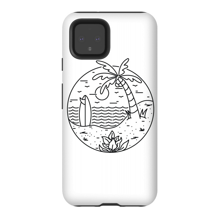 Pixel 4 StrongFit Surf and Beach by Afif Quilimo