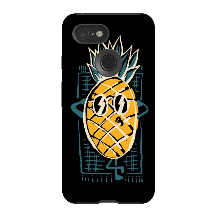 Pixel 3 StrongFit Pineapple Sunbathe 1 by Afif Quilimo