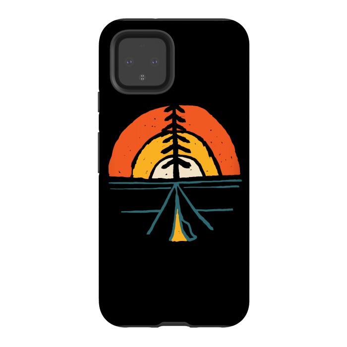Pixel 4 StrongFit Camp and Sunset by Afif Quilimo
