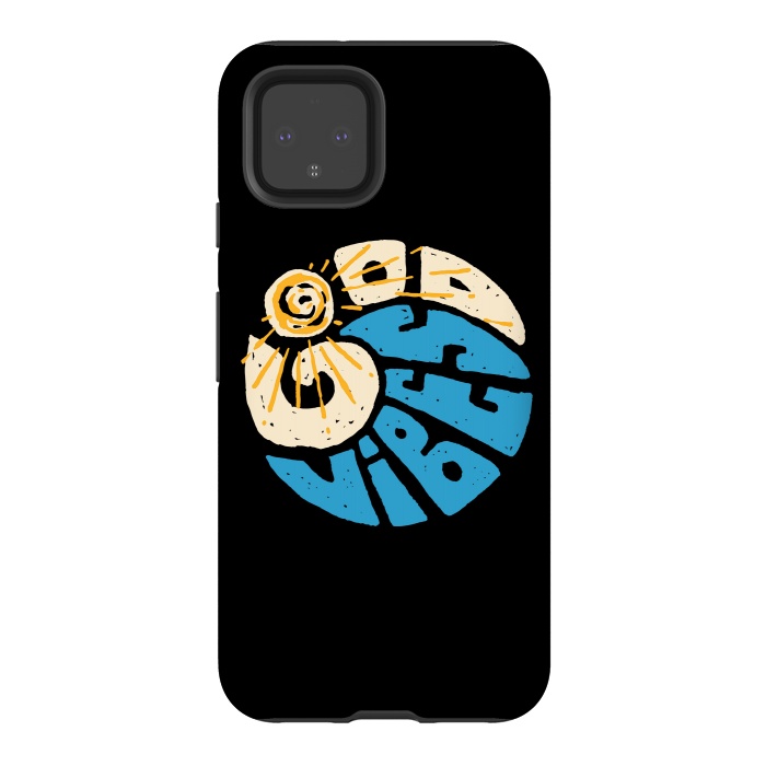 Pixel 4 StrongFit Good Vibes and Wave by Afif Quilimo