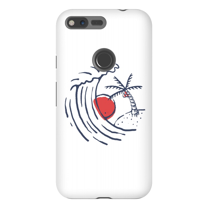 Pixel XL StrongFit Great Wave 1 by Afif Quilimo