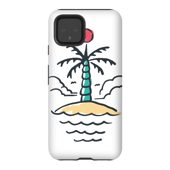Pixel 4 StrongFit Relax Island by Afif Quilimo