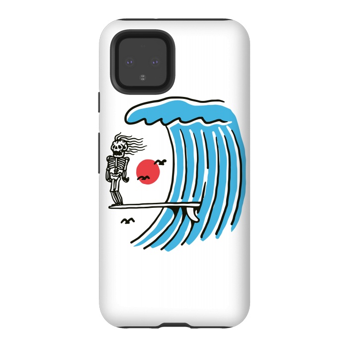 Pixel 4 StrongFit Funny Surf Nose by Afif Quilimo