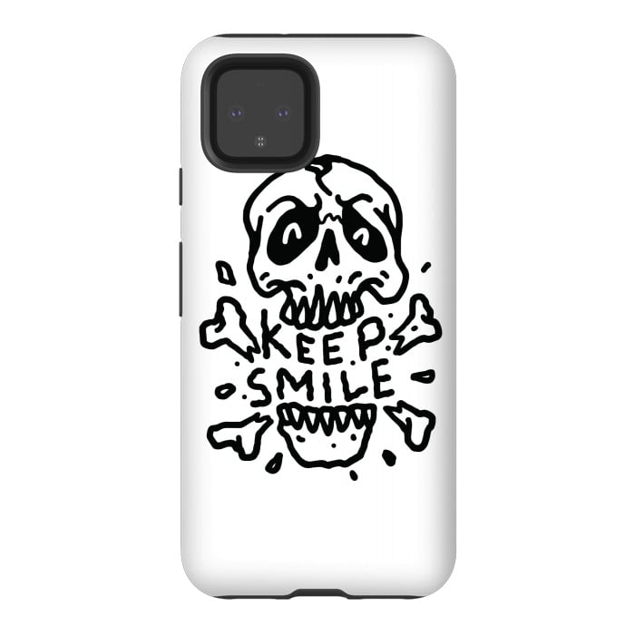Pixel 4 StrongFit Keep Smile 1 by Afif Quilimo