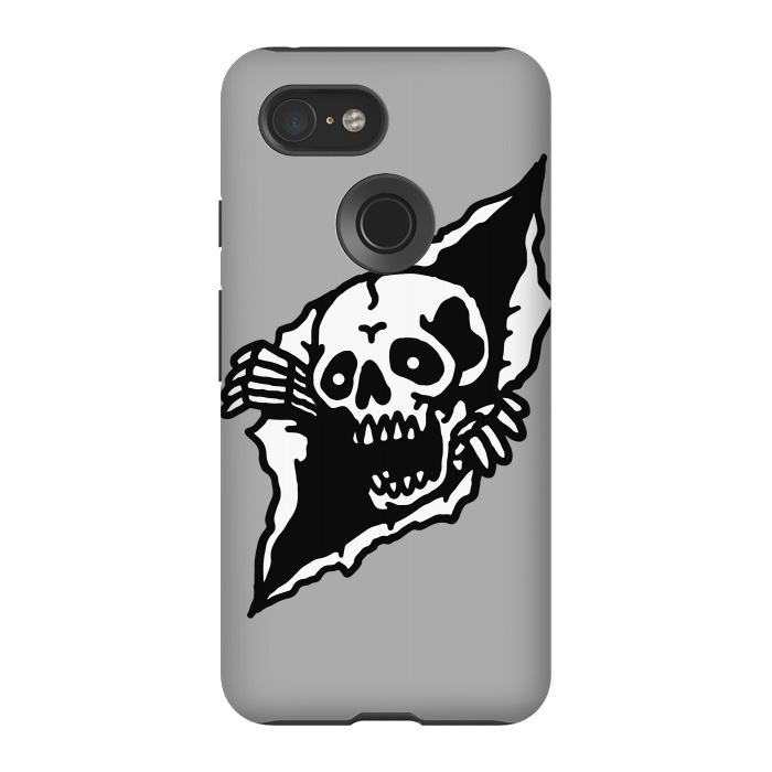 Pixel 3 StrongFit Skull Tearing up by Afif Quilimo