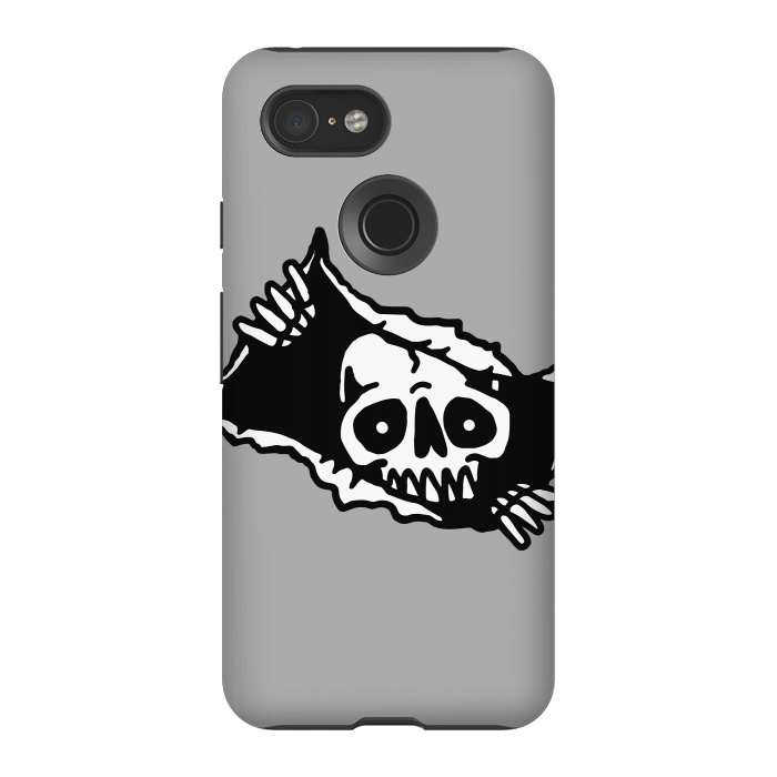 Pixel 3 StrongFit Skull Tearing up 3 by Afif Quilimo