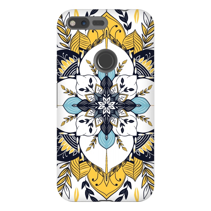 Pixel XL StrongFit Stained Glass Boho by Rose Halsey