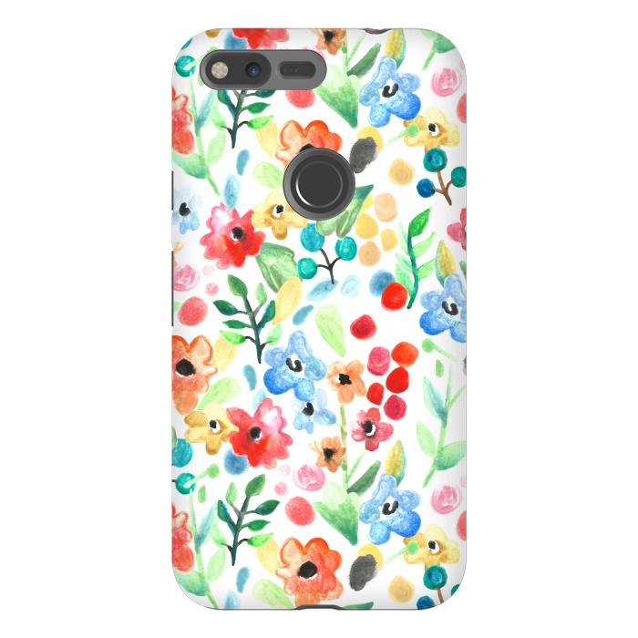 Pixel XL StrongFit Flourish - Watercolour Floral by Tangerine-Tane