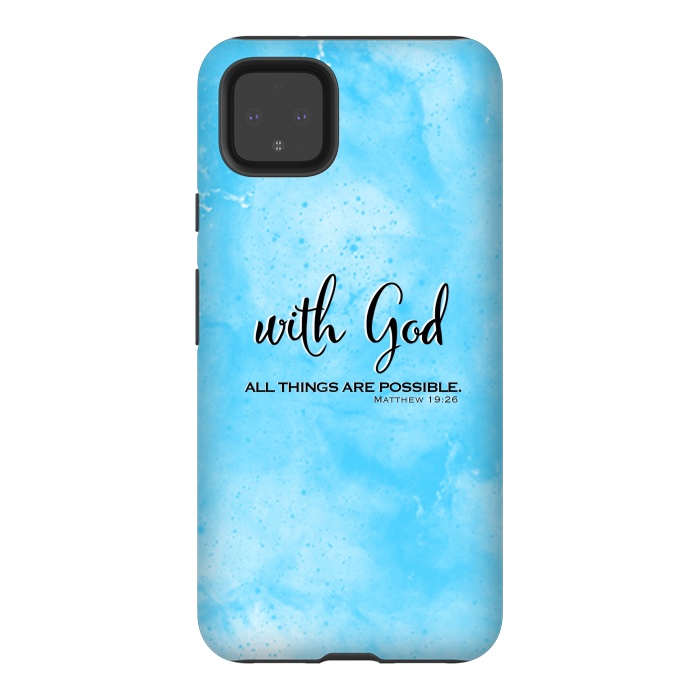 Pixel 4XL StrongFit With God by Jms