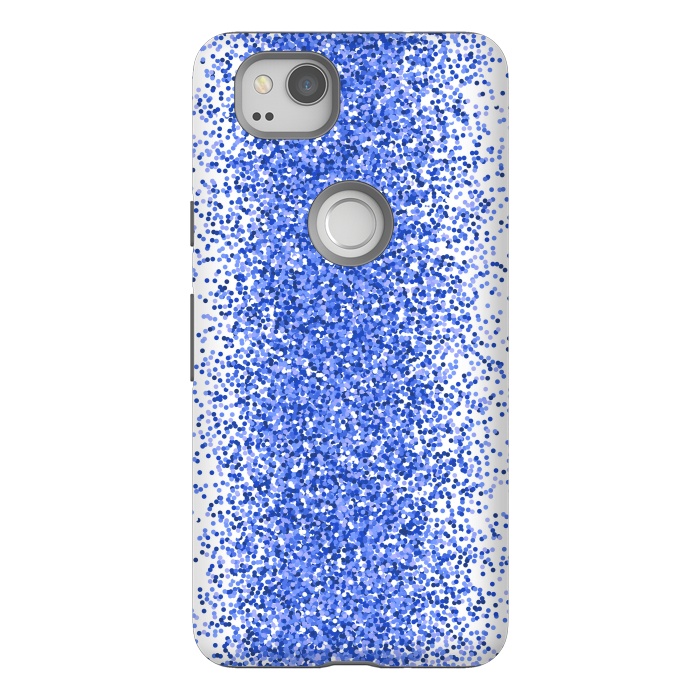Pixel 2 StrongFit Blue Sparkles by Martina