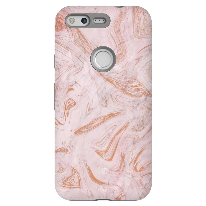 Pixel StrongFit Rose Gold Marble by Martina