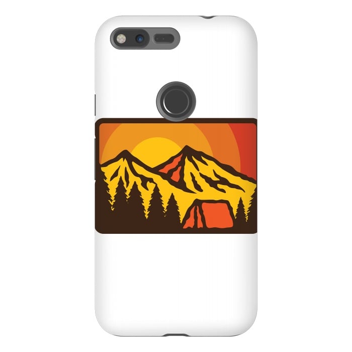Pixel XL StrongFit Camping Sunrise by Afif Quilimo