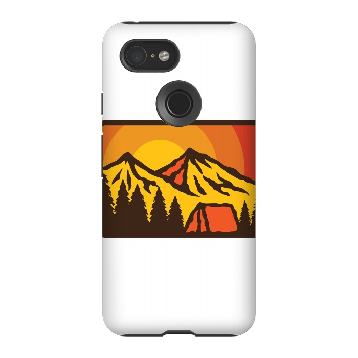 Pixel 3 StrongFit Camping Sunrise by Afif Quilimo