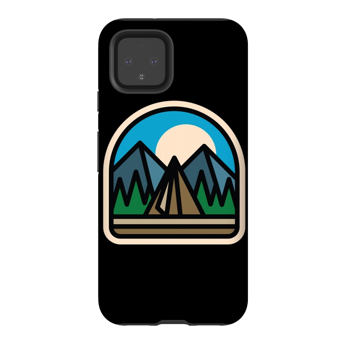 Pixel 4 StrongFit Camp Bold 1 by Afif Quilimo