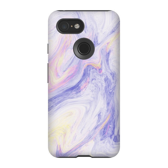 Pixel 3 StrongFit Unicorn Marble by Rose Halsey