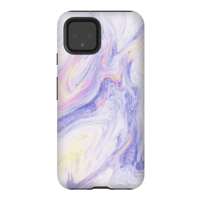 Pixel 4 StrongFit Unicorn Marble by Rose Halsey