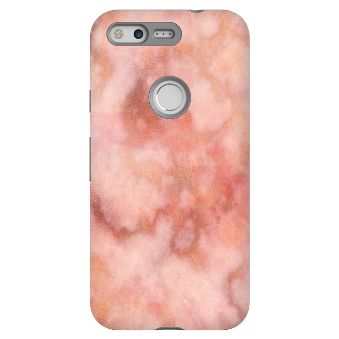 Pixel StrongFit Elegant rose gold marble by Martina