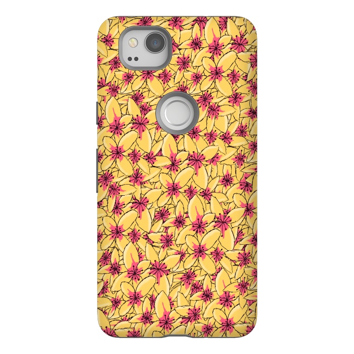 Pixel 2 StrongFit Yellow blossom by Steve Wade (Swade)