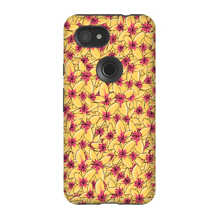 Pixel 3A StrongFit Yellow blossom by Steve Wade (Swade)