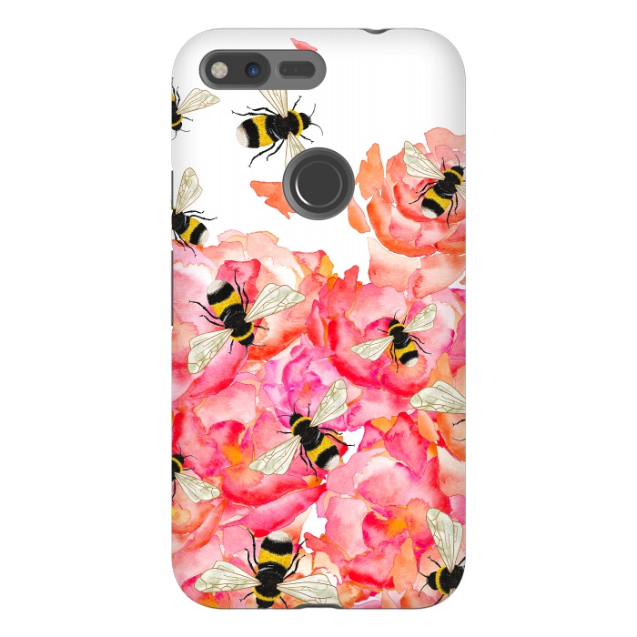 Pixel XL StrongFit Bee Blossoms by Amaya Brydon