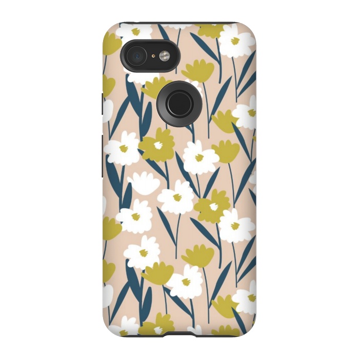 Pixel 3 StrongFit Delicated flowers  by Winston