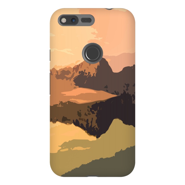 Pixel XL StrongFit Mountain Journey by Creativeaxle