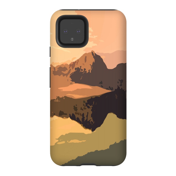 Pixel 4 StrongFit Mountain Journey by Creativeaxle