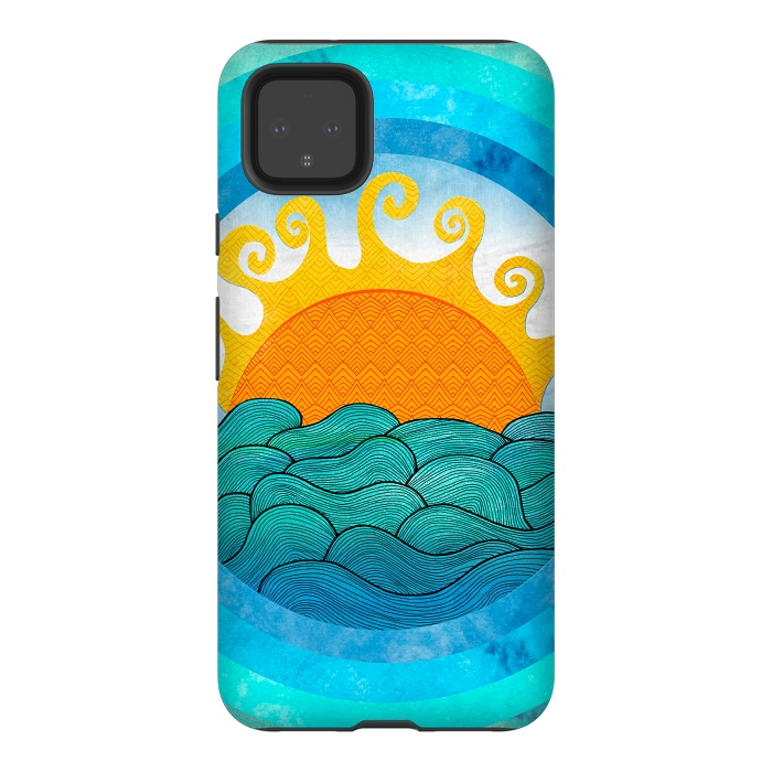 Pixel 4XL StrongFit A Happy Day II by Pom Graphic Design