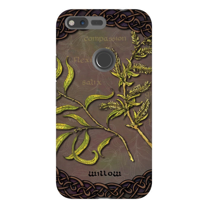 Pixel XL StrongFit Celtic Willow by Lotti Brown