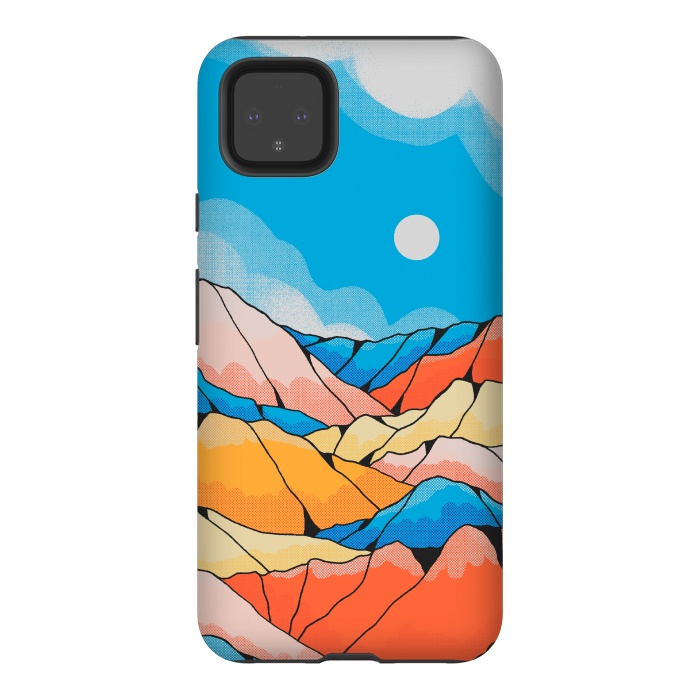 Pixel 4XL StrongFit The spring hill peaks by Steve Wade (Swade)