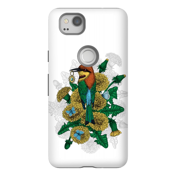 Pixel 2 StrongFit The bee eater with the golden pendant by Katerina Kirilova