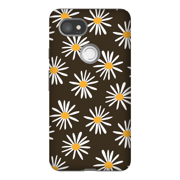 Pixel 2XL StrongFit New Daisies by Majoih