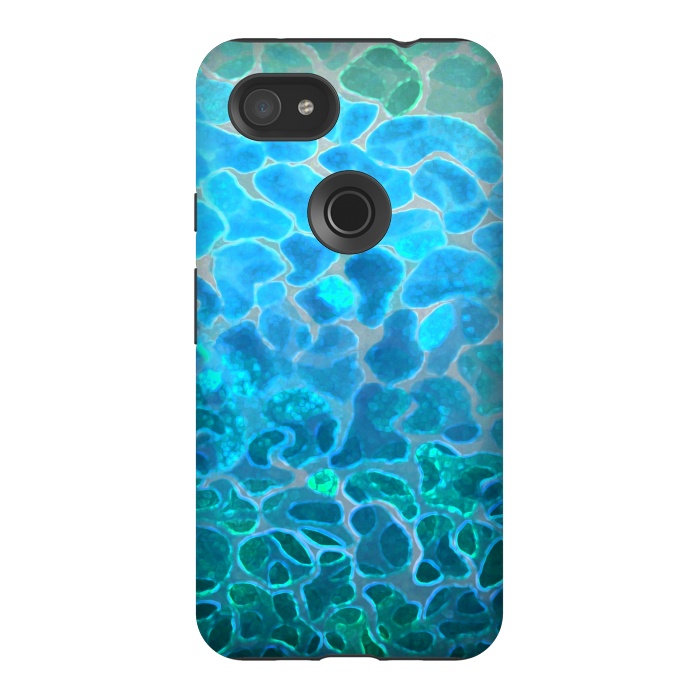Pixel 3AXL StrongFit Underwater Sea Background G573 by Medusa GraphicArt
