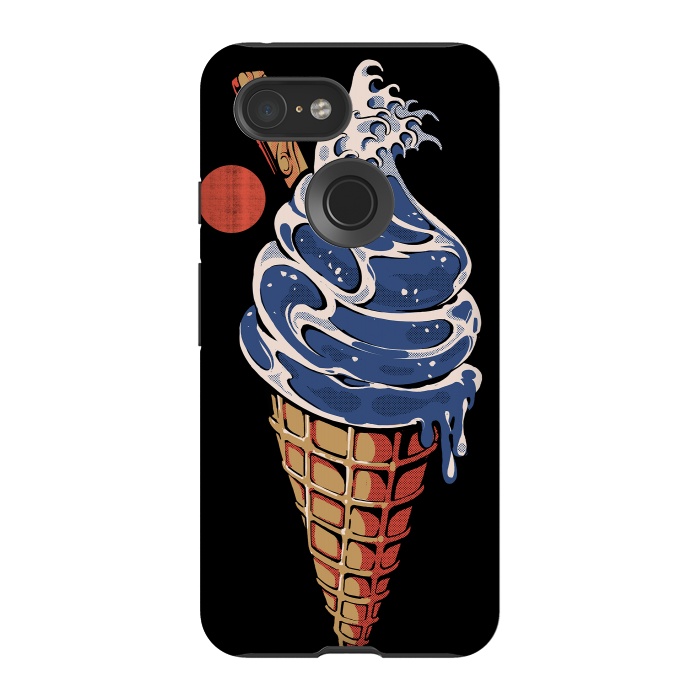 Pixel 3 StrongFit Great Ice cream by Ilustrata