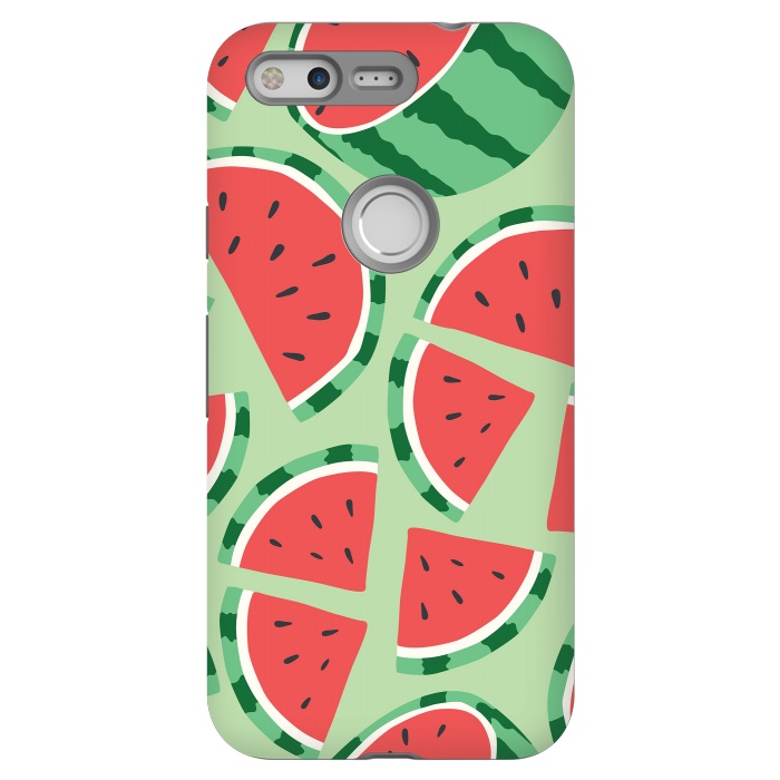 Pixel StrongFit Watermelon pattern 01 by Jelena Obradovic