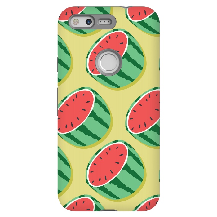 Pixel StrongFit Watermelon pattern 02 by Jelena Obradovic