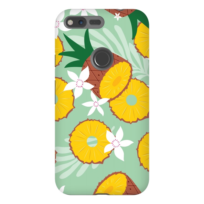 Pixel XL StrongFit Pineapple pattern 02 by Jelena Obradovic