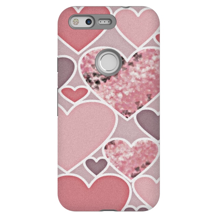 Pixel StrongFit Pink hearts by CAS
