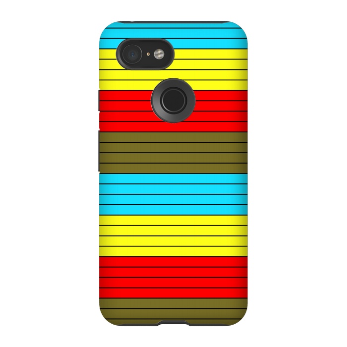 Pixel 3 StrongFit Multiple Colored by TMSarts