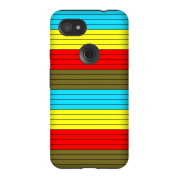 Pixel 3AXL StrongFit Multiple Colored by TMSarts