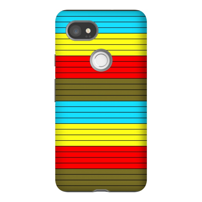 Pixel 2XL StrongFit Multiple Colored by TMSarts