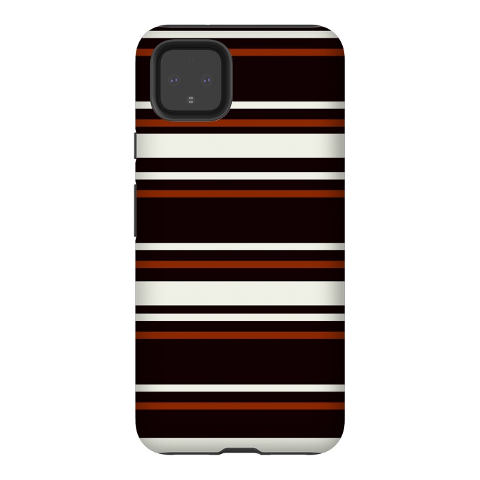 Pixel 4XL StrongFit Classic Brown by TMSarts