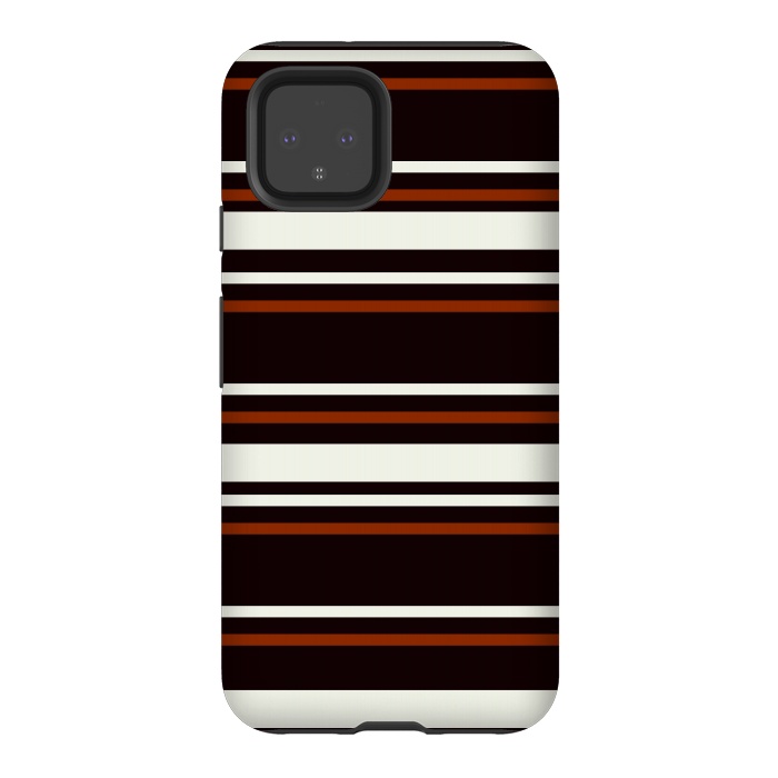 Pixel 4 StrongFit Classic Brown by TMSarts