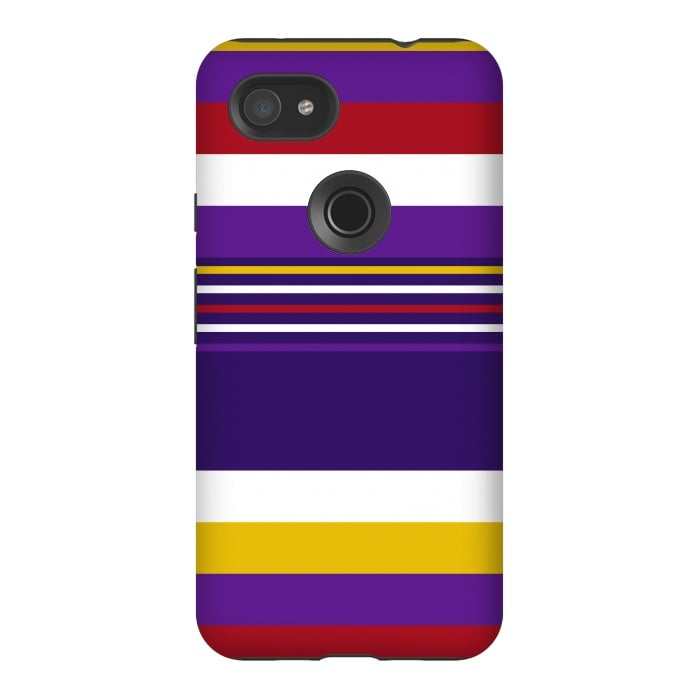 Pixel 3AXL StrongFit Casual Purple by TMSarts