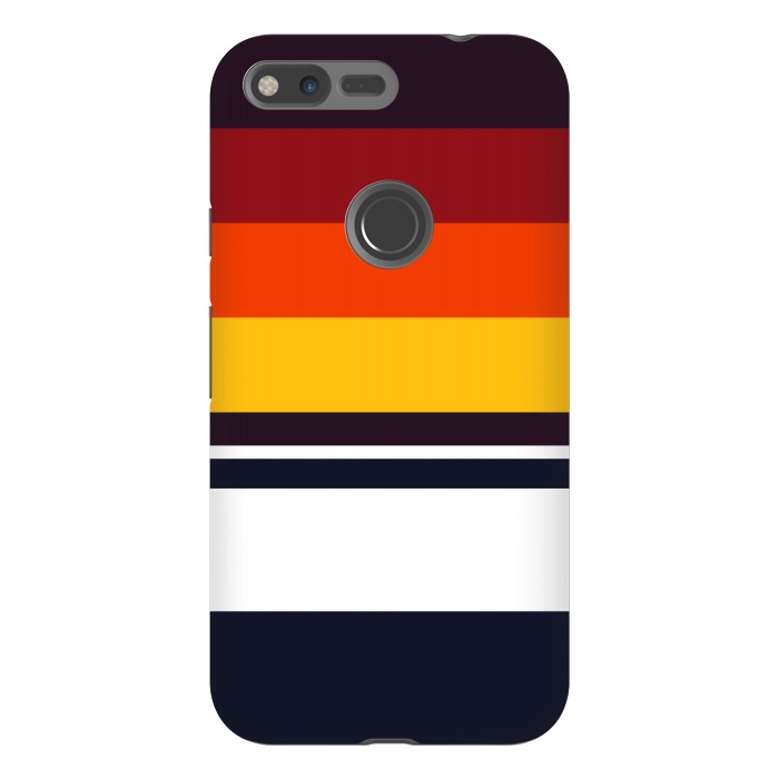 Pixel XL StrongFit Sunset Retro by TMSarts